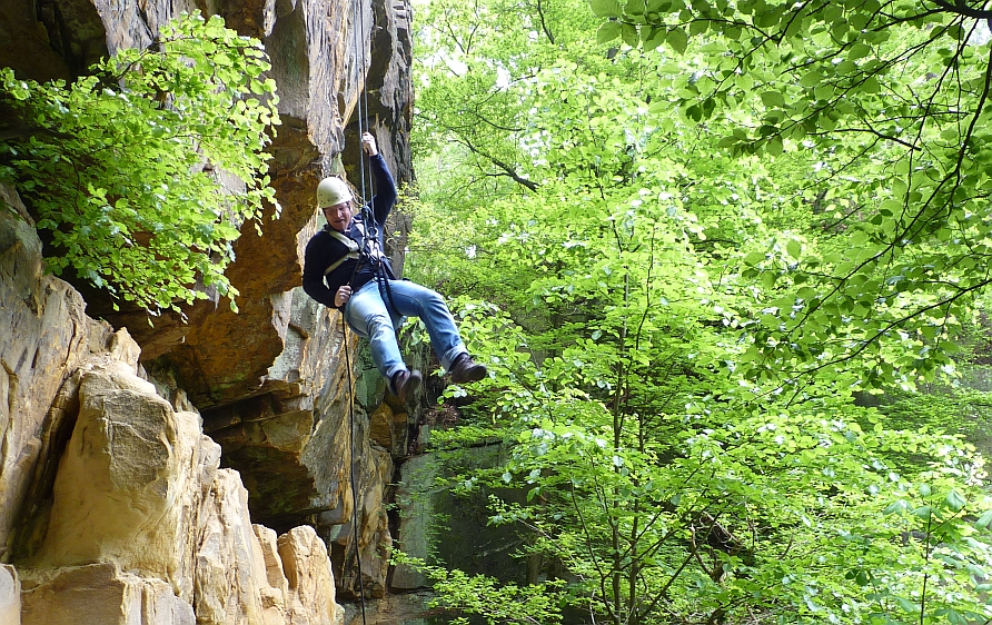 Abseiling