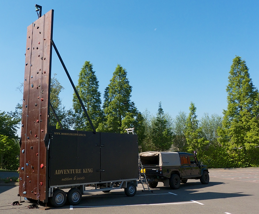 mobile climbing wall